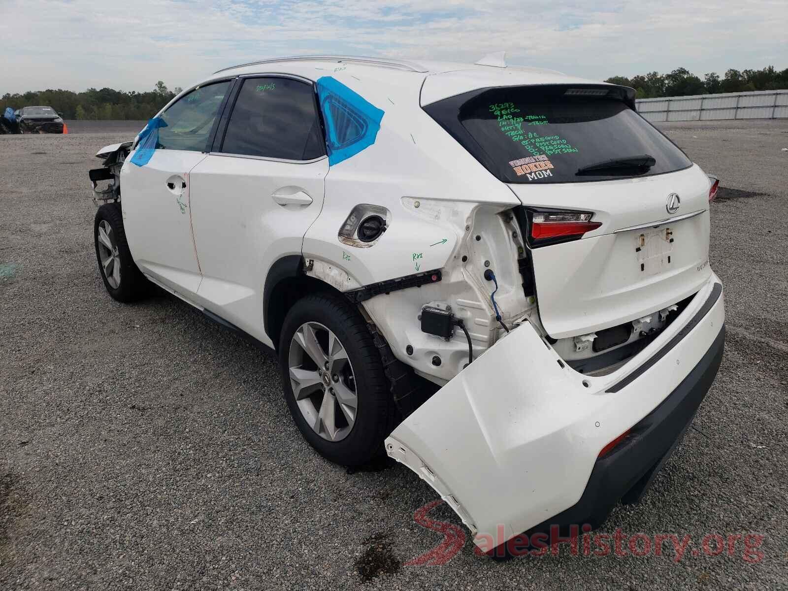 JTJBARBZ1H2100126 2017 LEXUS NX