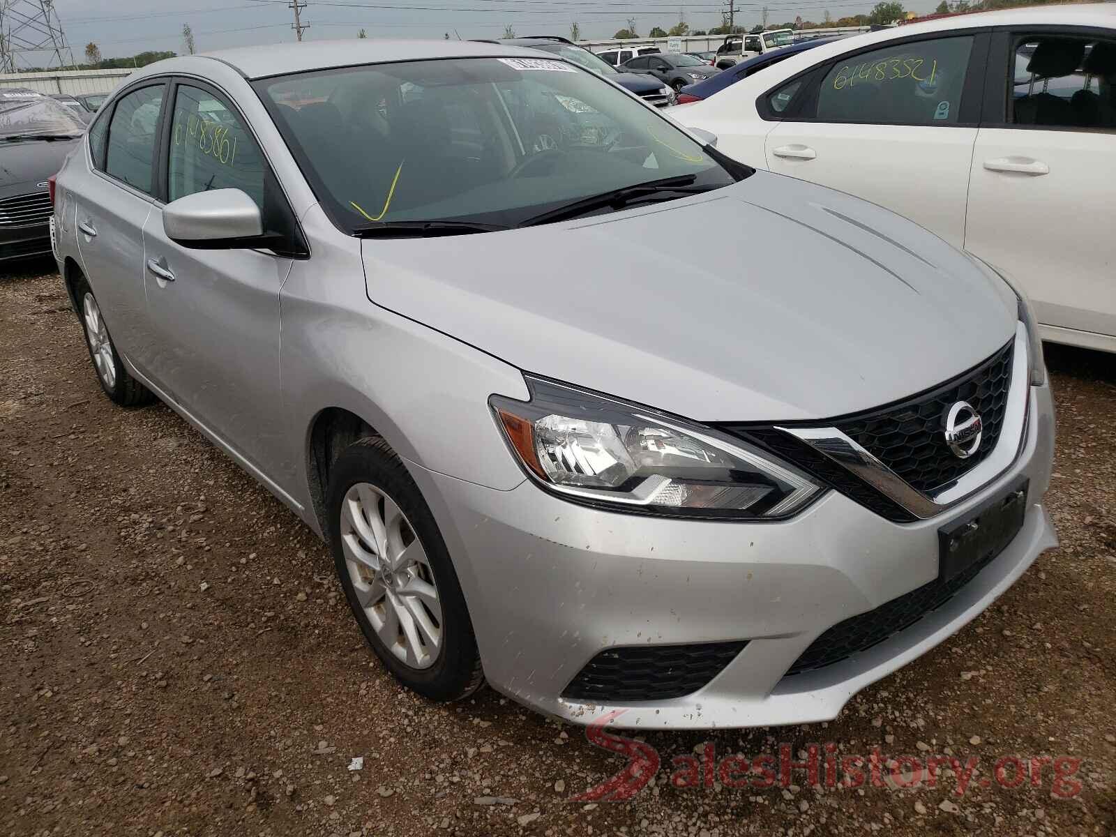 3N1AB7AP2KL620344 2019 NISSAN SENTRA