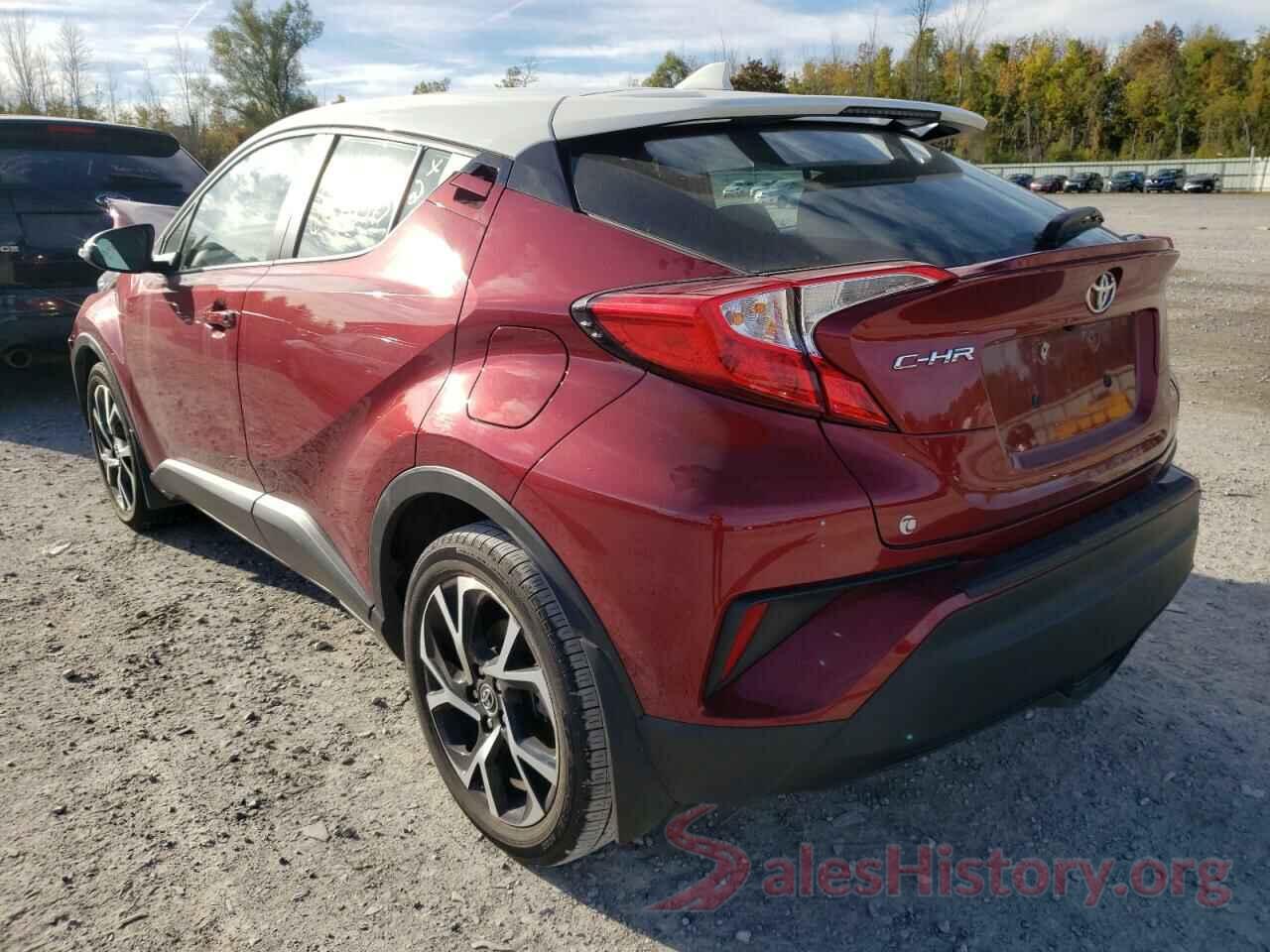 NMTKHMBX6JR061515 2018 TOYOTA C-HR