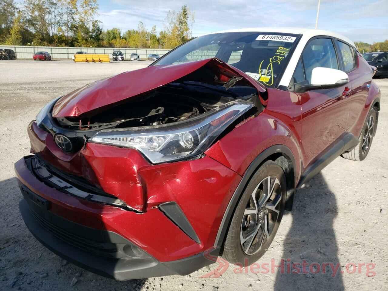 NMTKHMBX6JR061515 2018 TOYOTA C-HR