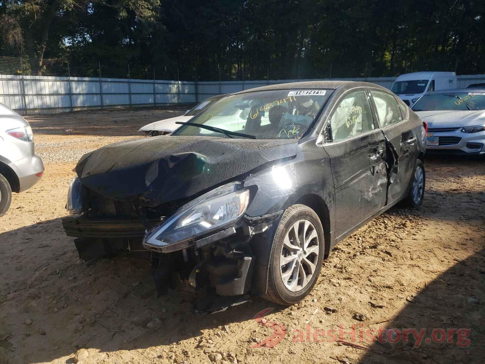 3N1AB7AP1KY261782 2019 NISSAN SENTRA