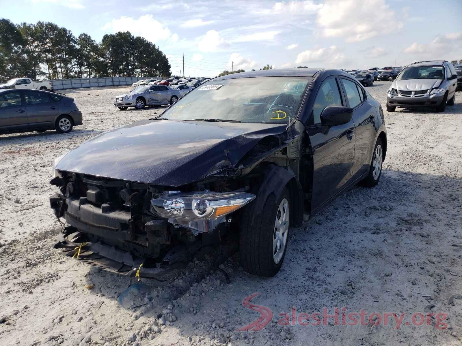 3MZBN1U70HM153944 2017 MAZDA 3