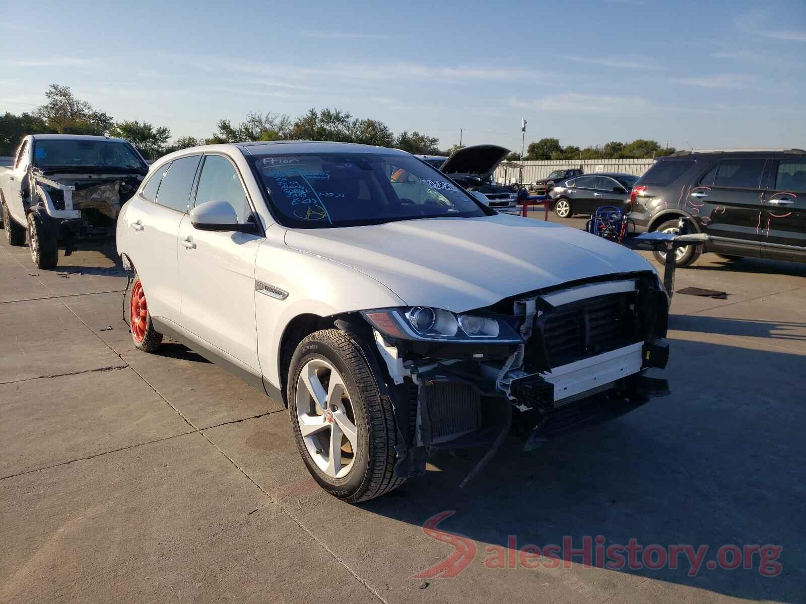 SADCJ2GX2JA235427 2018 JAGUAR F-PACE