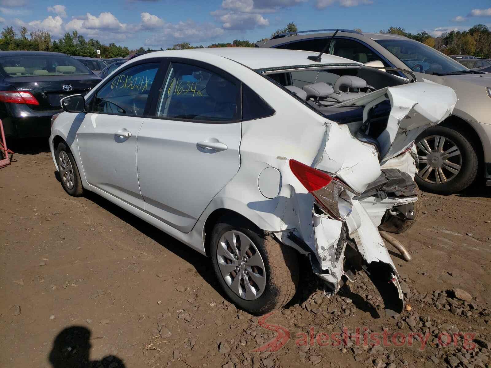 KMHCT4AE0GU954963 2016 HYUNDAI ACCENT