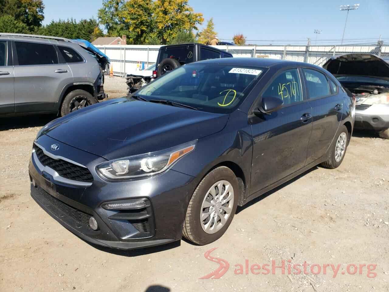 3KPF24AD2KE129655 2019 KIA FORTE