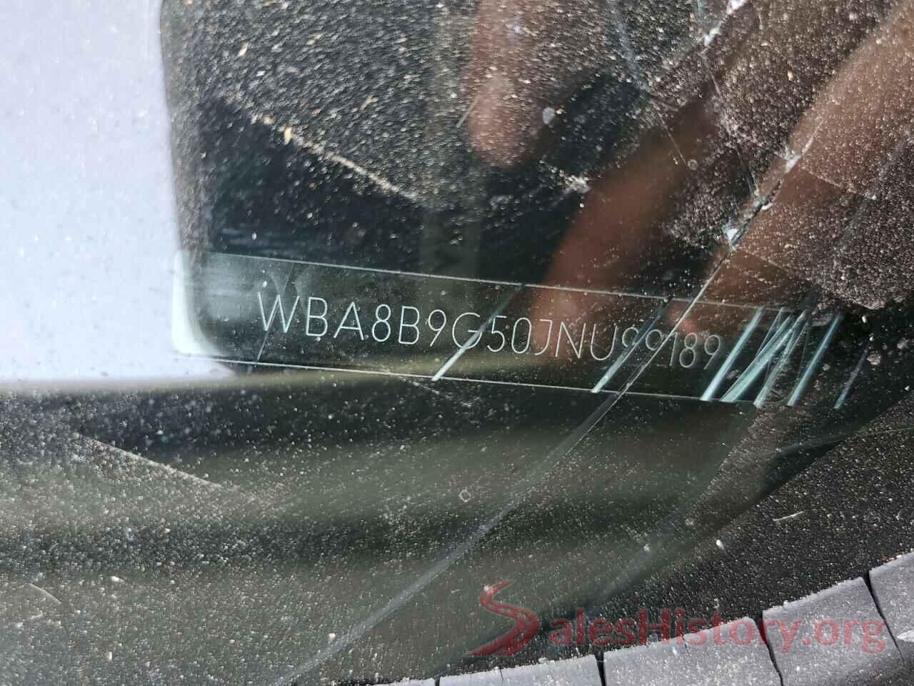 WBA8B9G50JNU99189 2018 BMW 3 SERIES