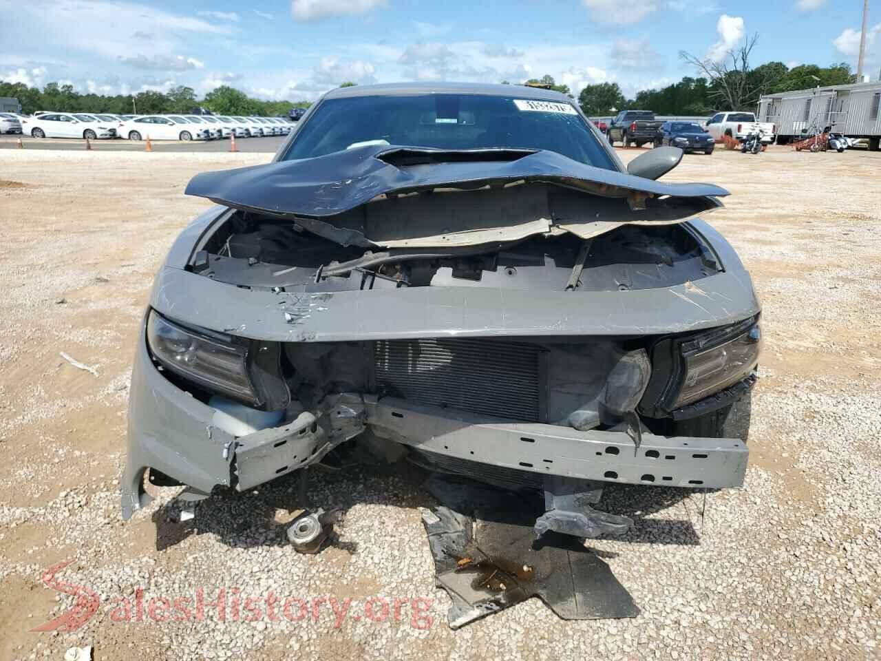 2018 DODGE CHARGER VIN 2C3CDXGJ5JH121035, rear view