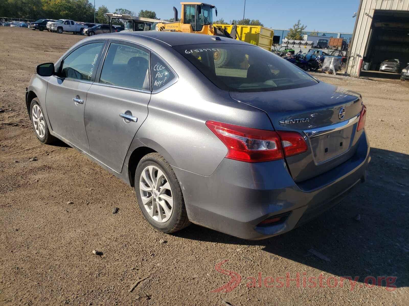 3N1AB7AP8KY455421 2019 NISSAN SENTRA