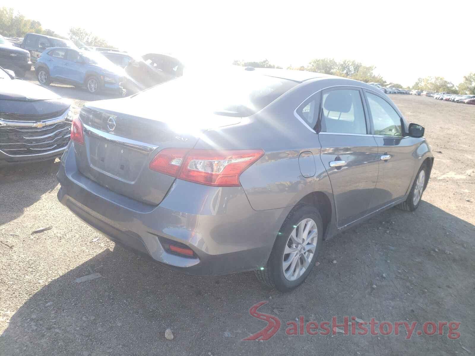 3N1AB7AP8KY455421 2019 NISSAN SENTRA