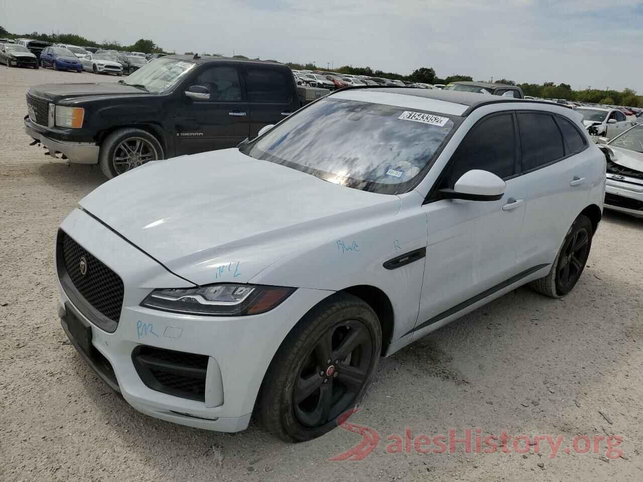 SADCL2FX2KA392114 2019 JAGUAR F-PACE