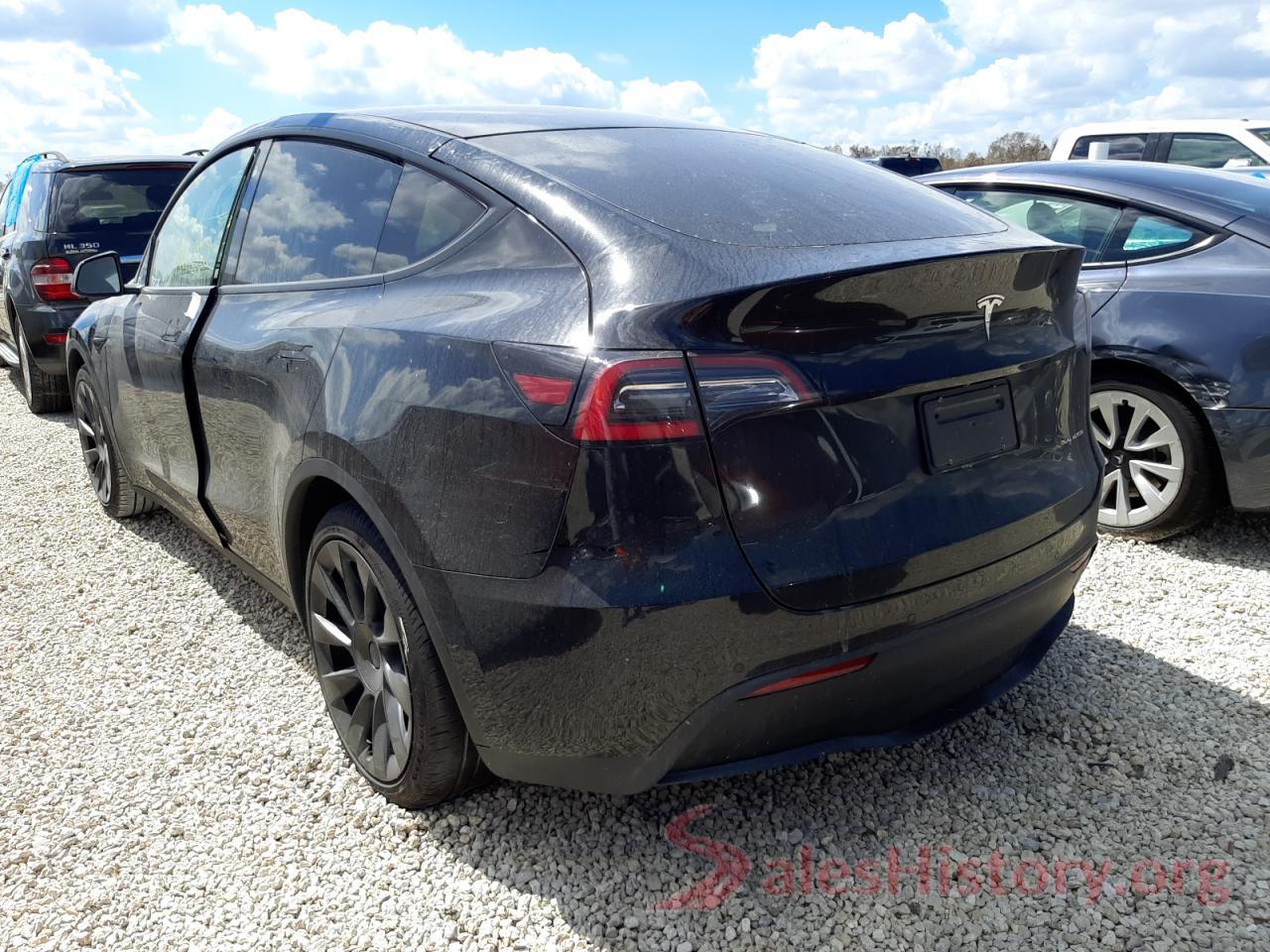 5YJYGDEE0MF070454 2021 TESLA MODEL Y