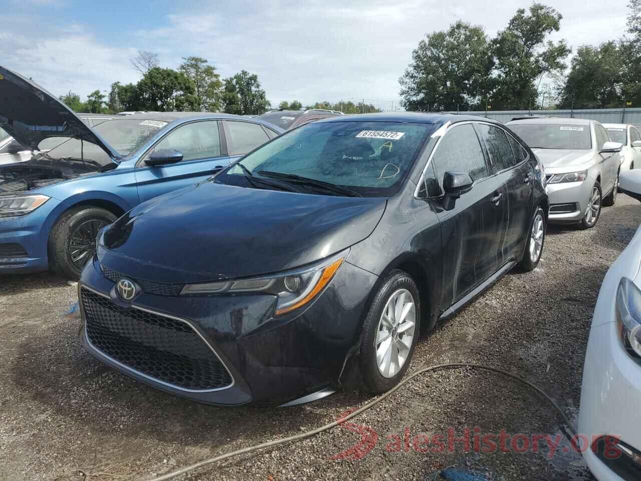 5YFFPRAE4LP008262 2020 TOYOTA COROLLA