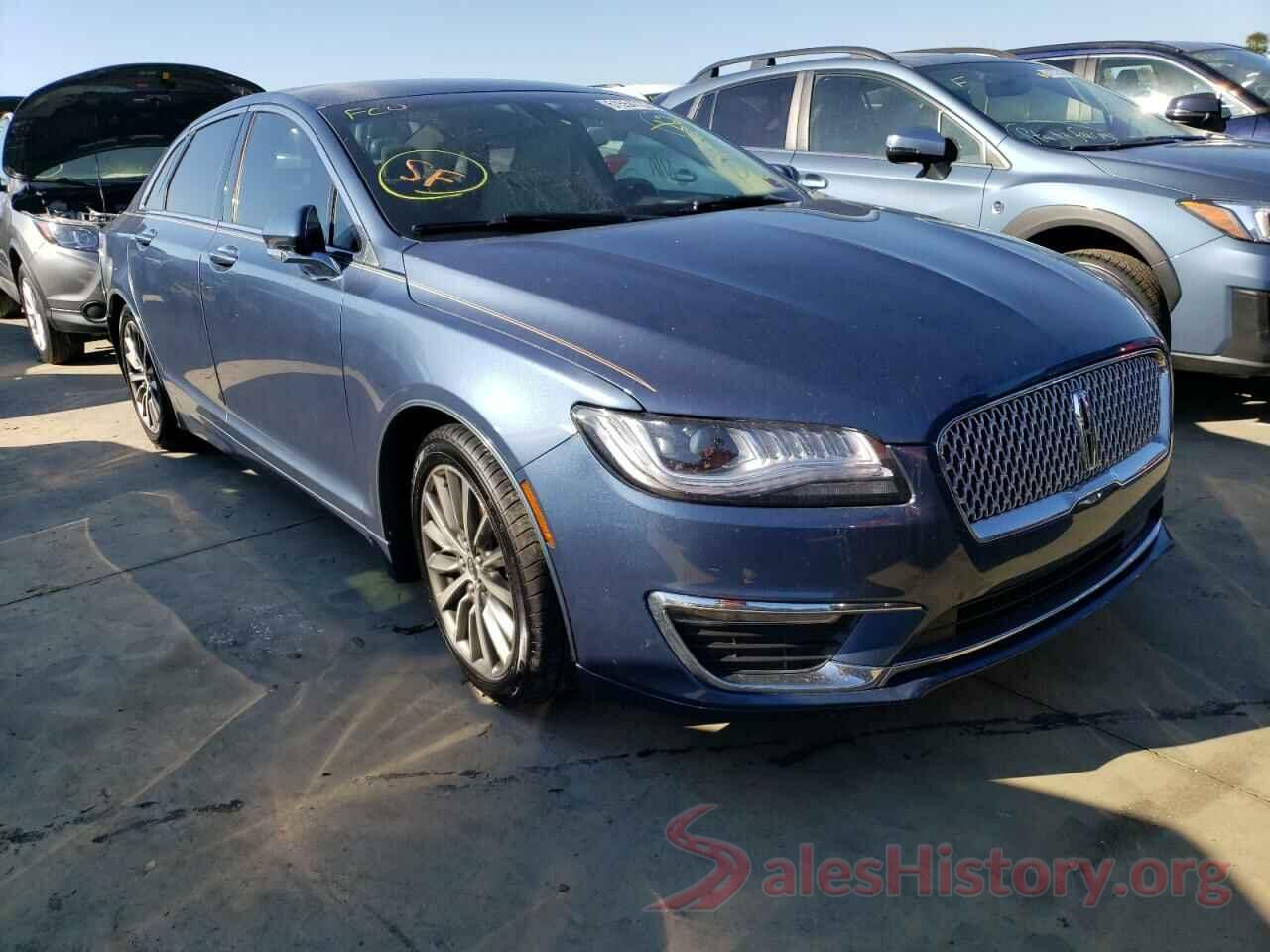 3LN6L5C9XKR607322 2019 LINCOLN MKZ