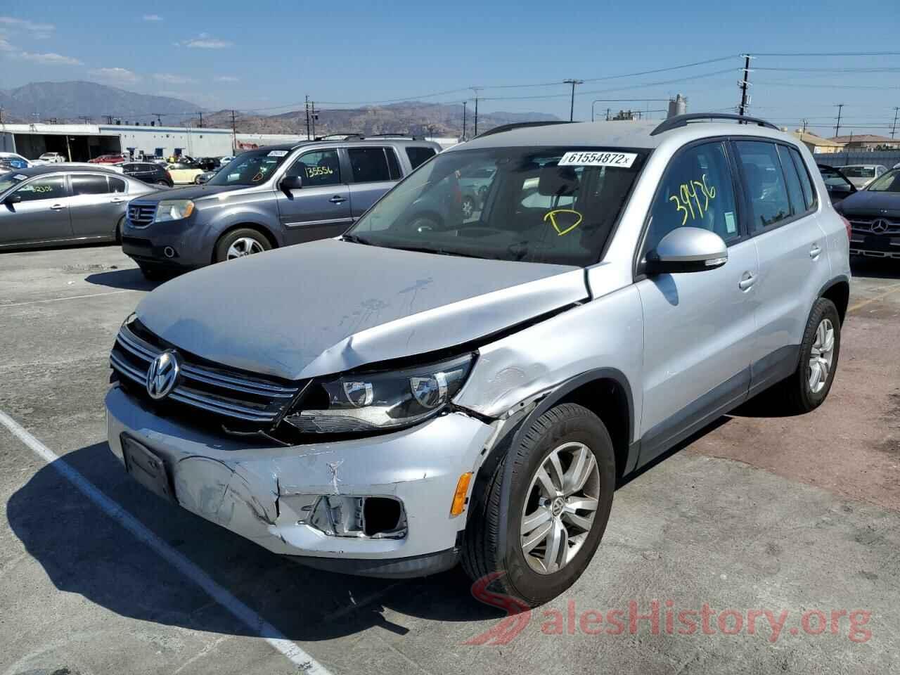 WVGAV7AX5HK017656 2017 VOLKSWAGEN TIGUAN