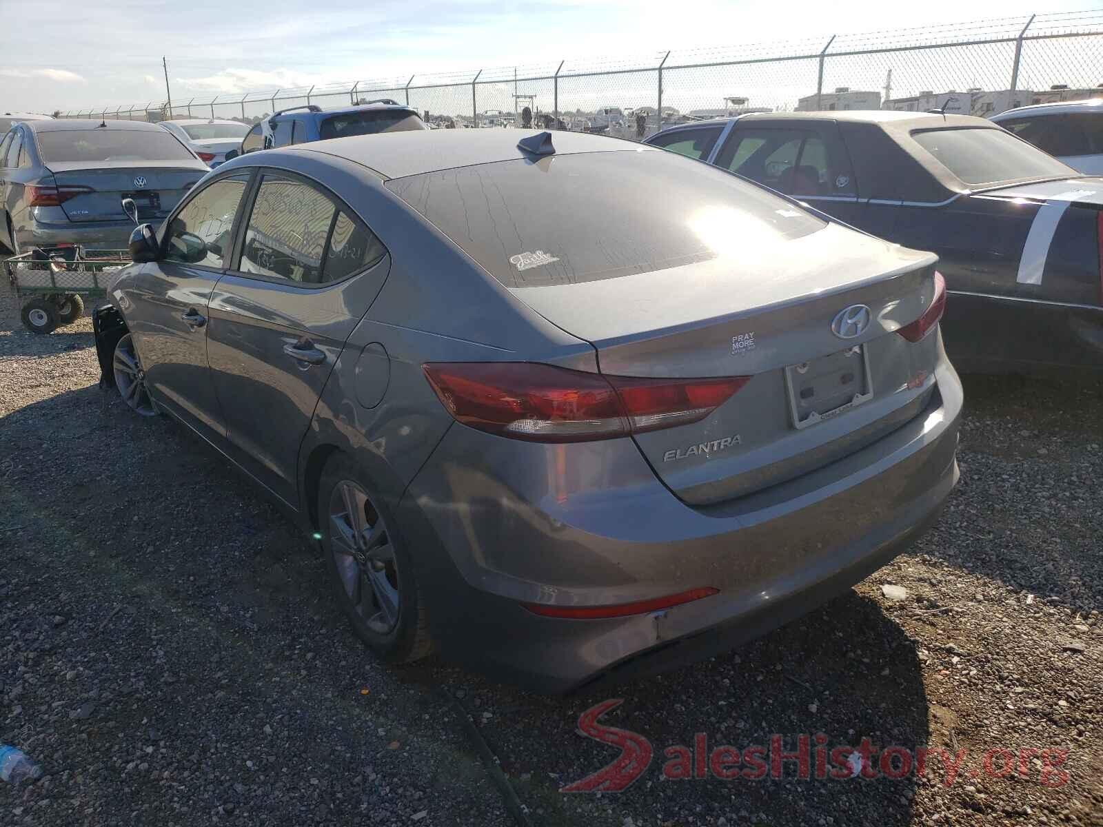 KMHD84LF3JU608909 2018 HYUNDAI ELANTRA