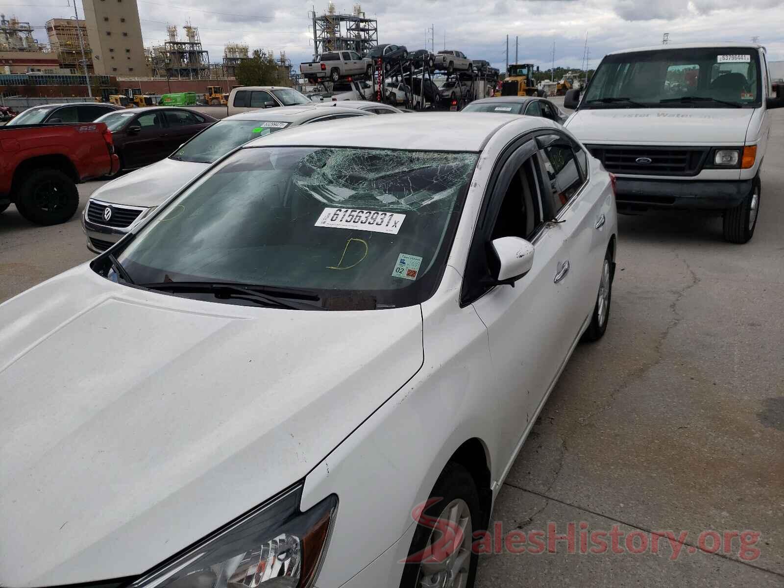 3N1AB7APXKY259996 2019 NISSAN SENTRA