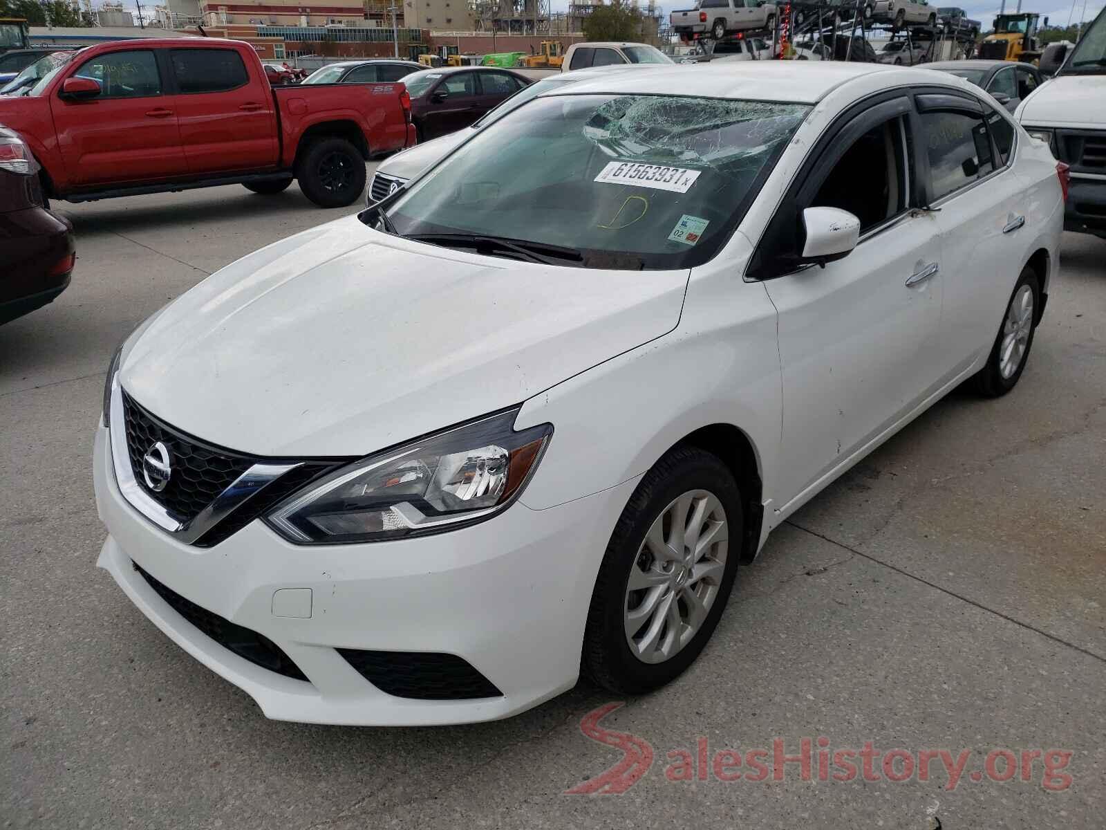 3N1AB7APXKY259996 2019 NISSAN SENTRA