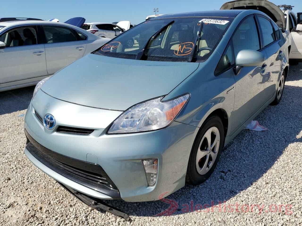 JTDKN3DU3F1879831 2015 TOYOTA PRIUS