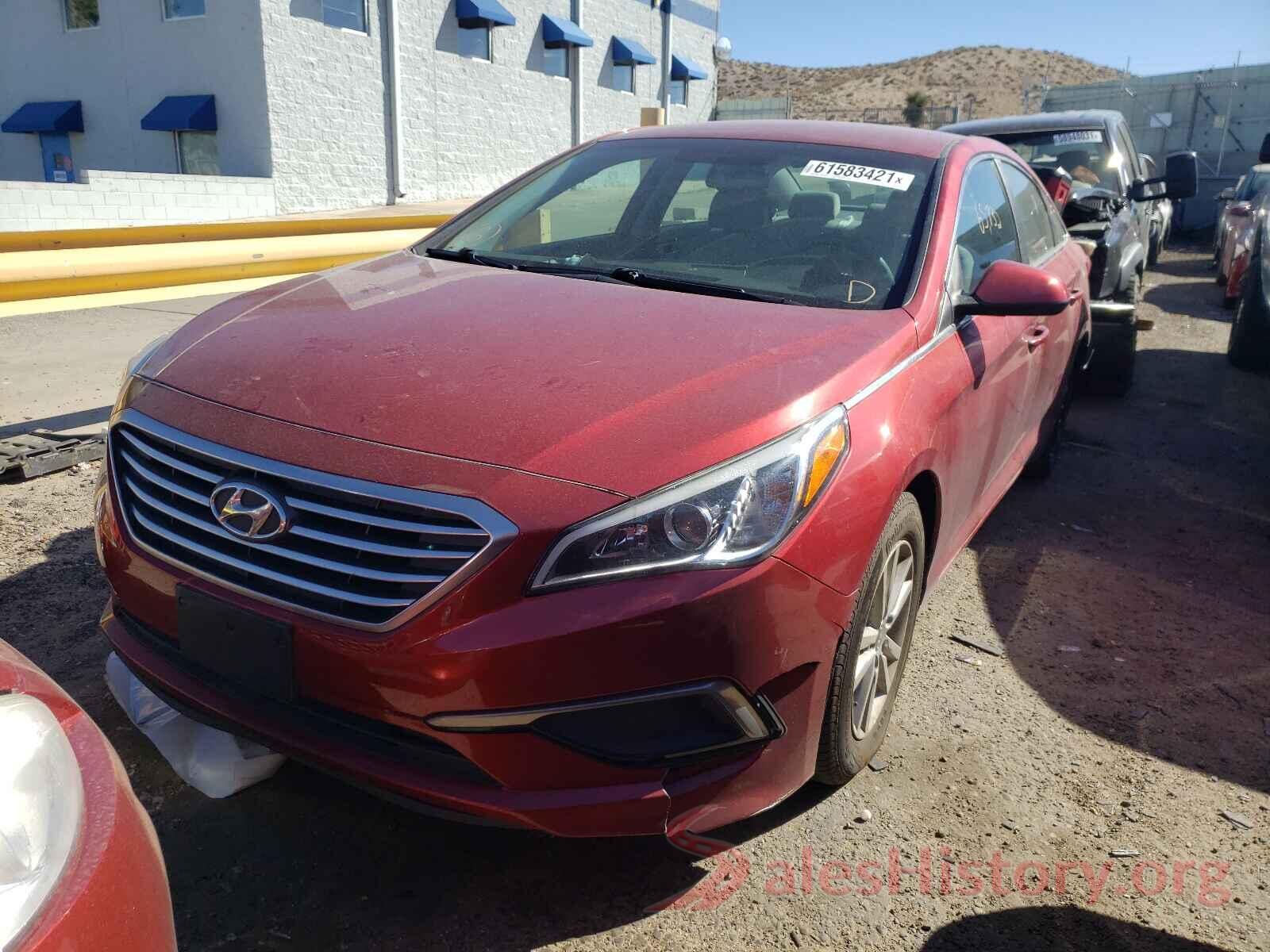 5NPE24AF6GH314615 2016 HYUNDAI SONATA