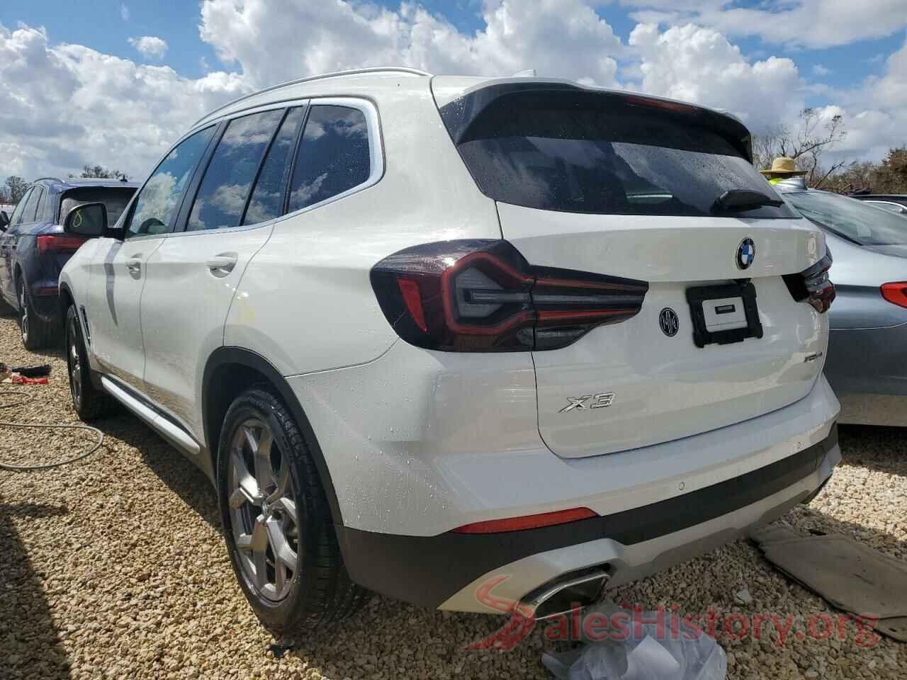 5UX53DP02N9J36335 2022 BMW X3