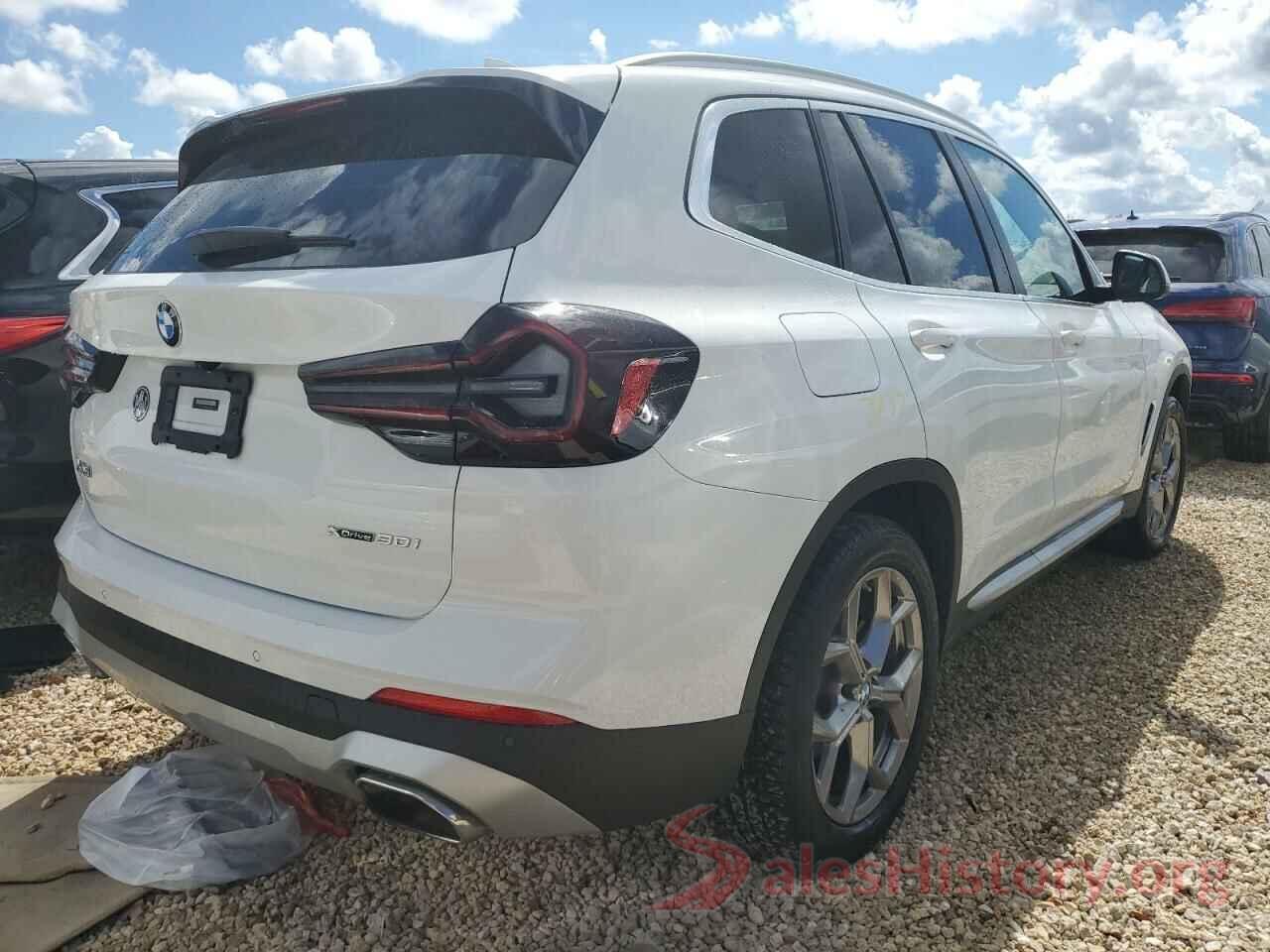 5UX53DP02N9J36335 2022 BMW X3