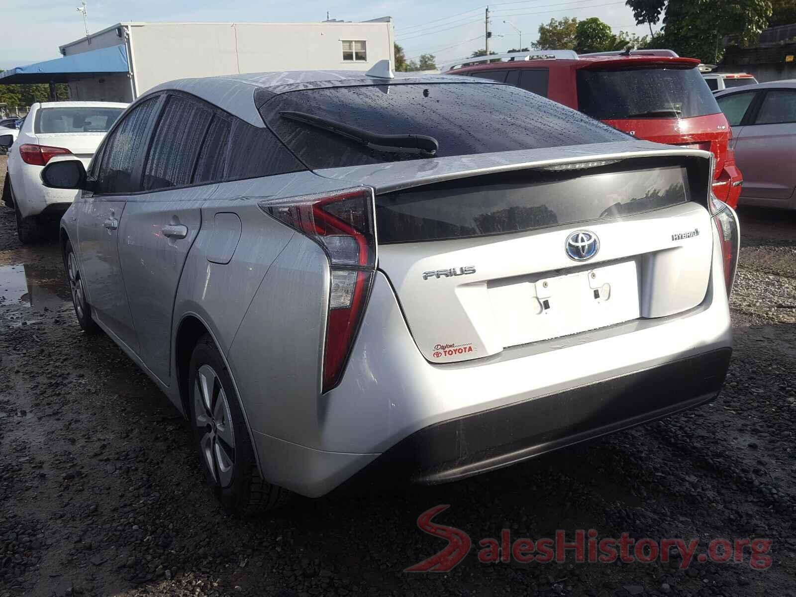 JTDKARFU1G3511956 2016 TOYOTA PRIUS