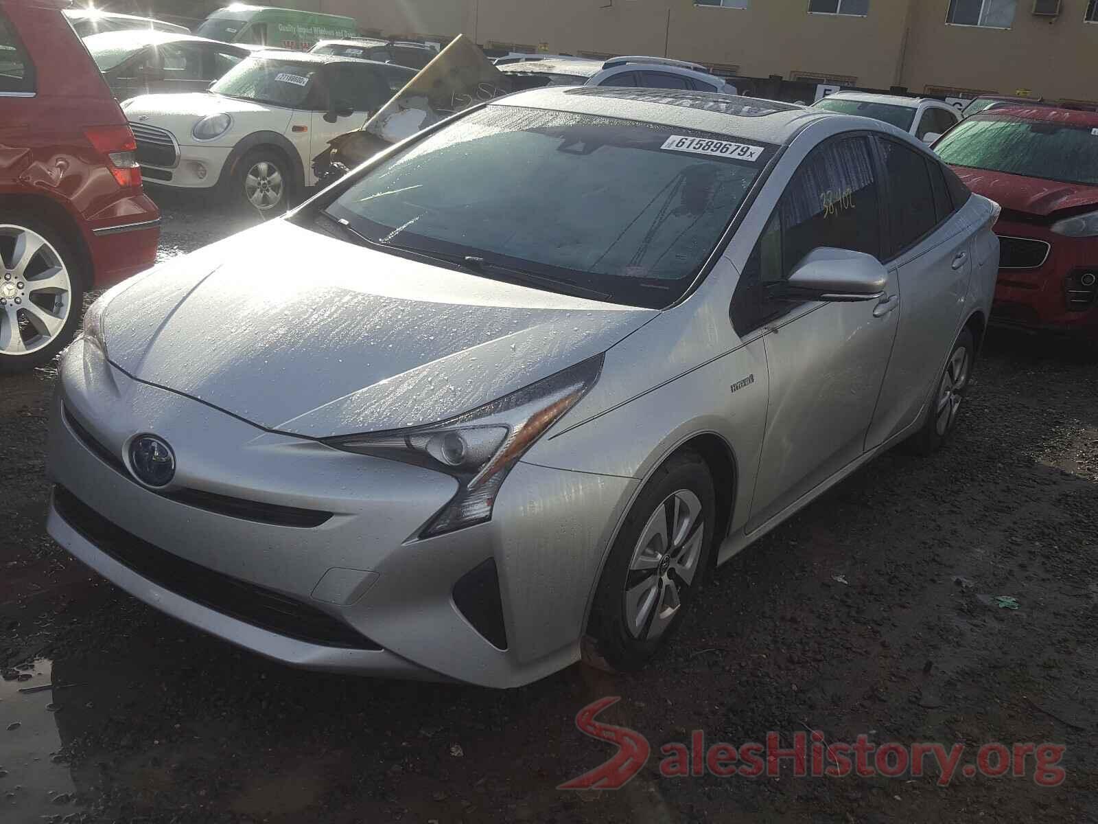 JTDKARFU1G3511956 2016 TOYOTA PRIUS