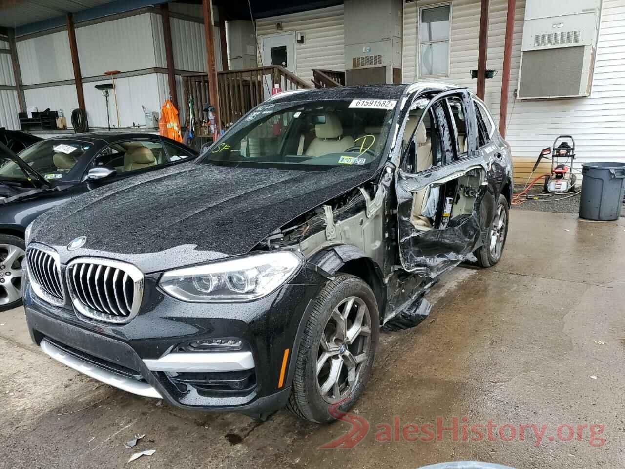 5UXTY5C02M9H89804 2021 BMW X3