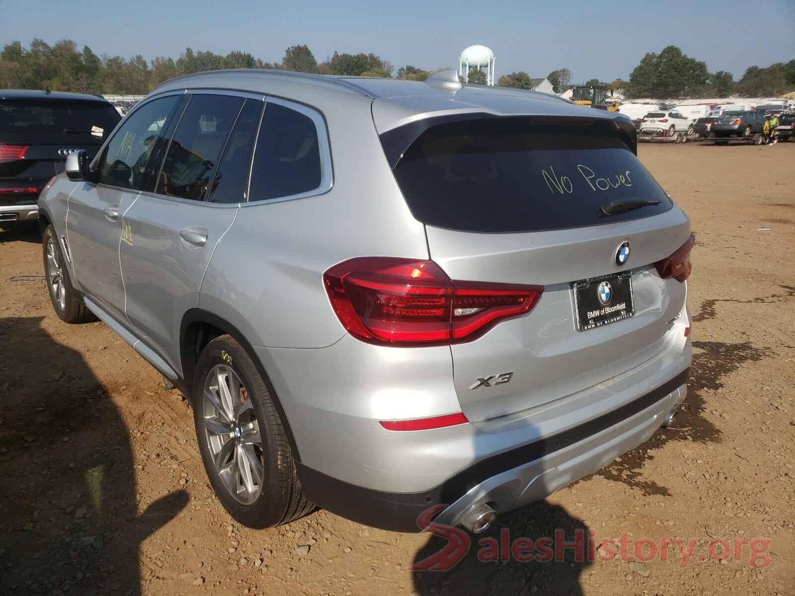 5UXTR9C51KLD94271 2019 BMW X3