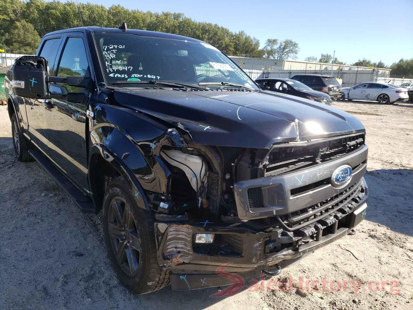 1FTFW1E42KFA33835 2019 FORD F-150