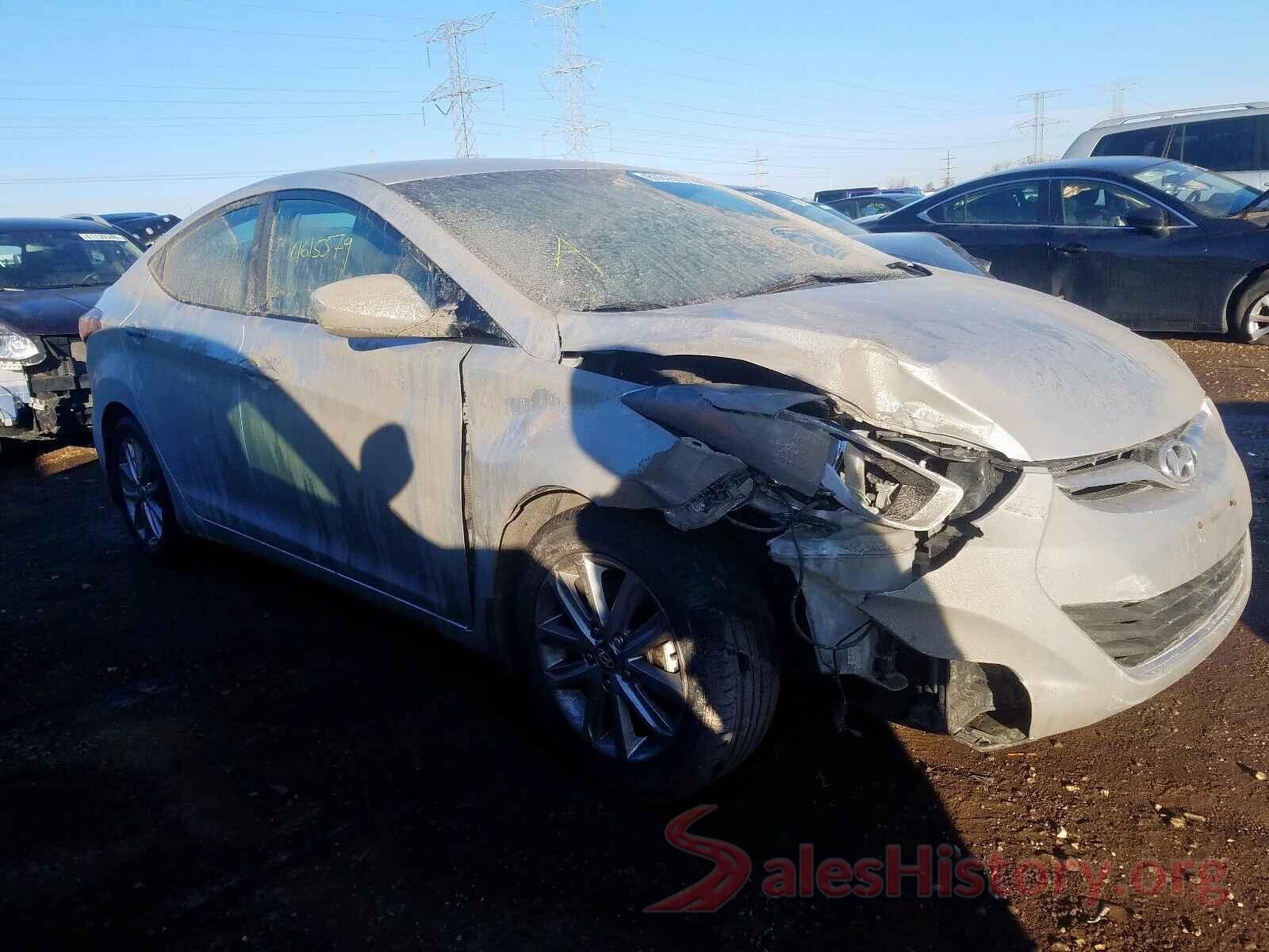 5NPDH4AE4GH684382 2016 HYUNDAI ELANTRA