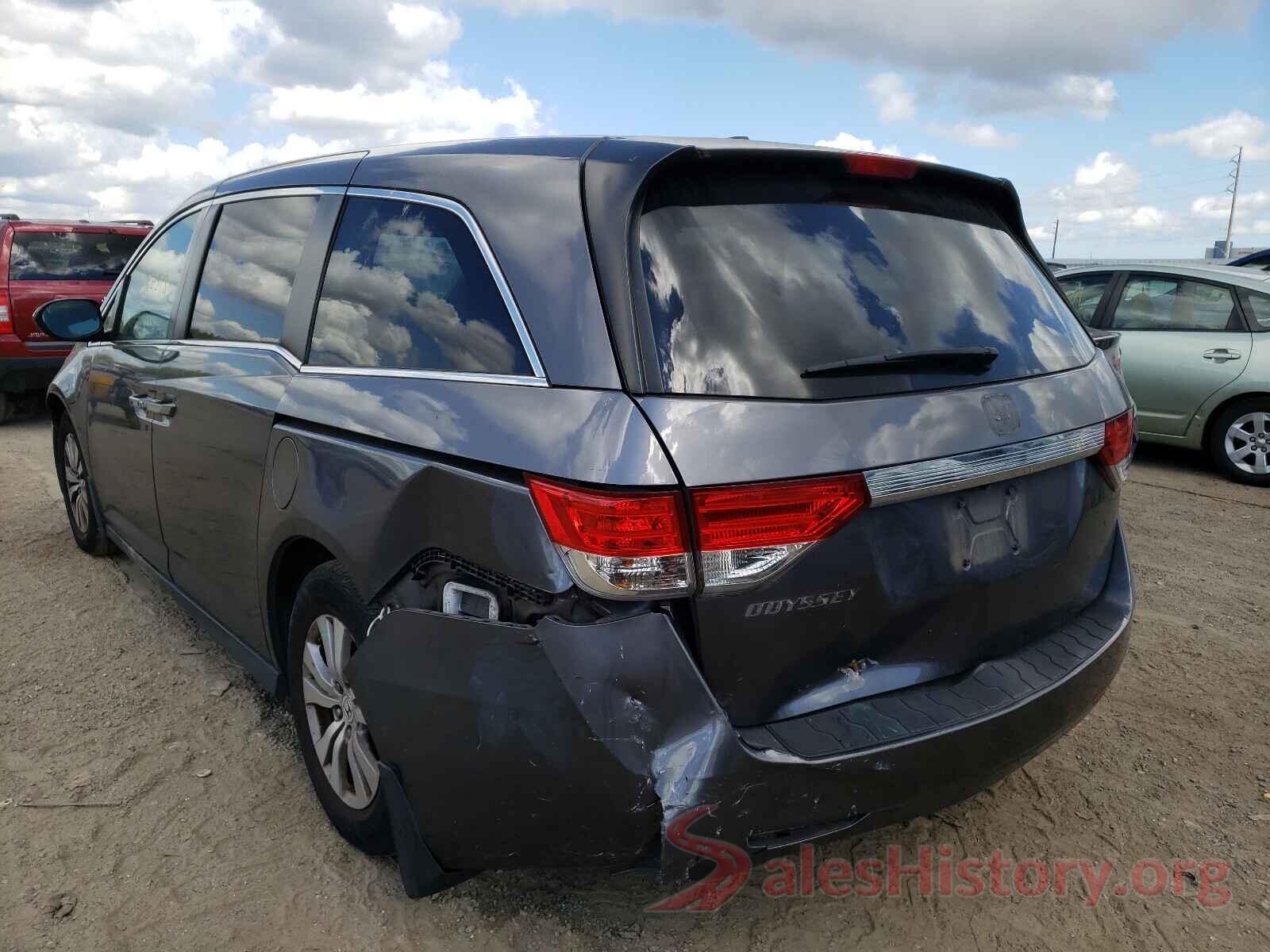 5FNRL5H68HB014682 2017 HONDA ODYSSEY