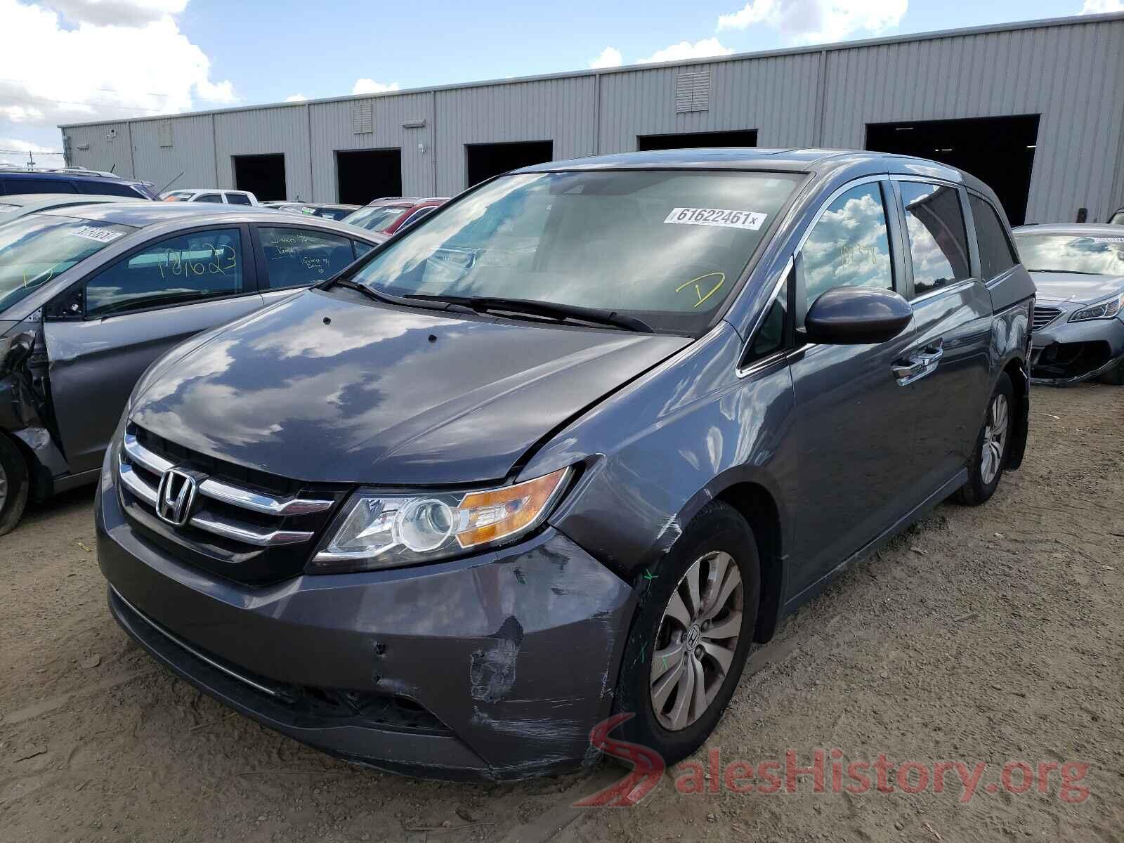 5FNRL5H68HB014682 2017 HONDA ODYSSEY