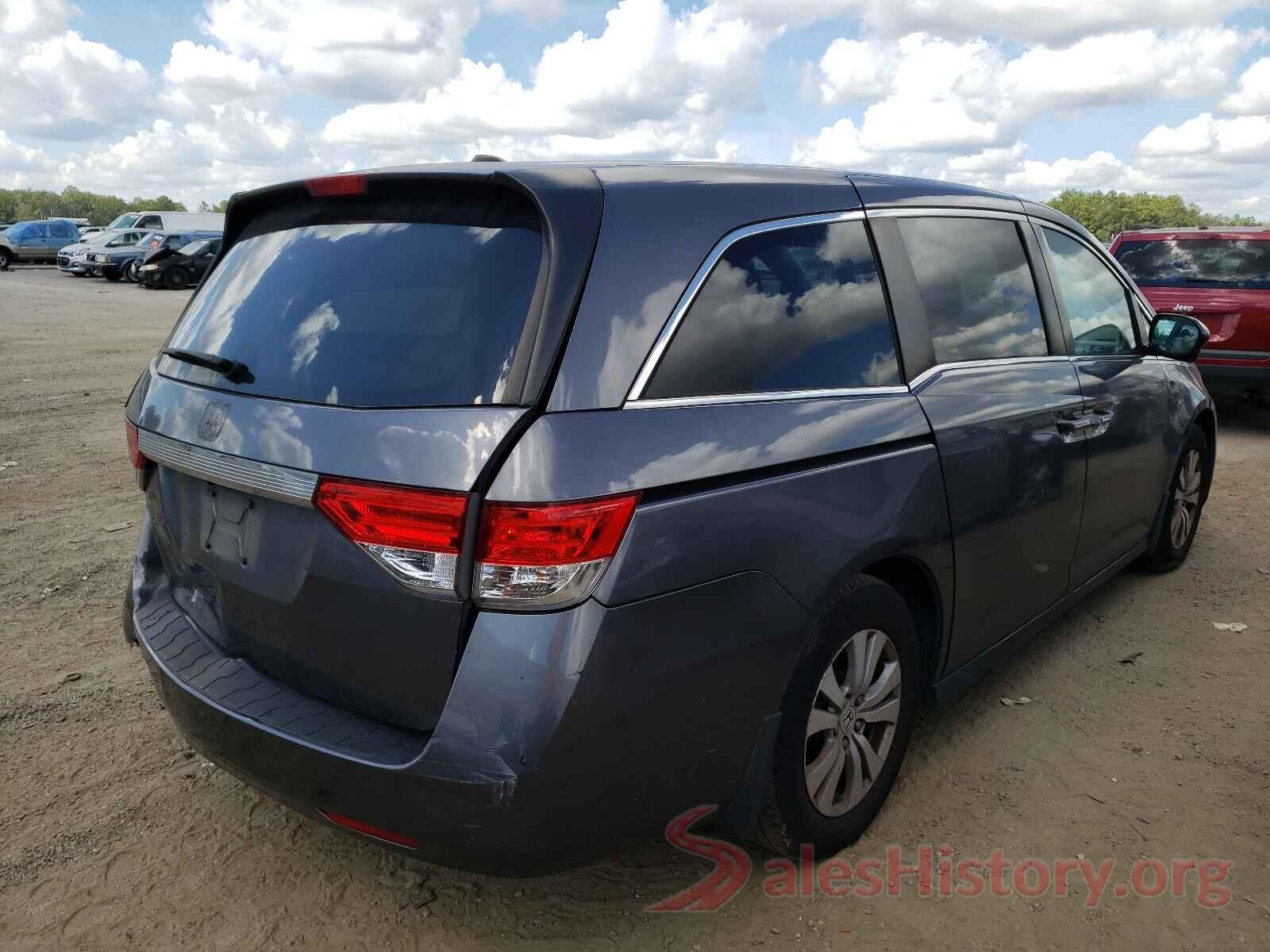 5FNRL5H68HB014682 2017 HONDA ODYSSEY