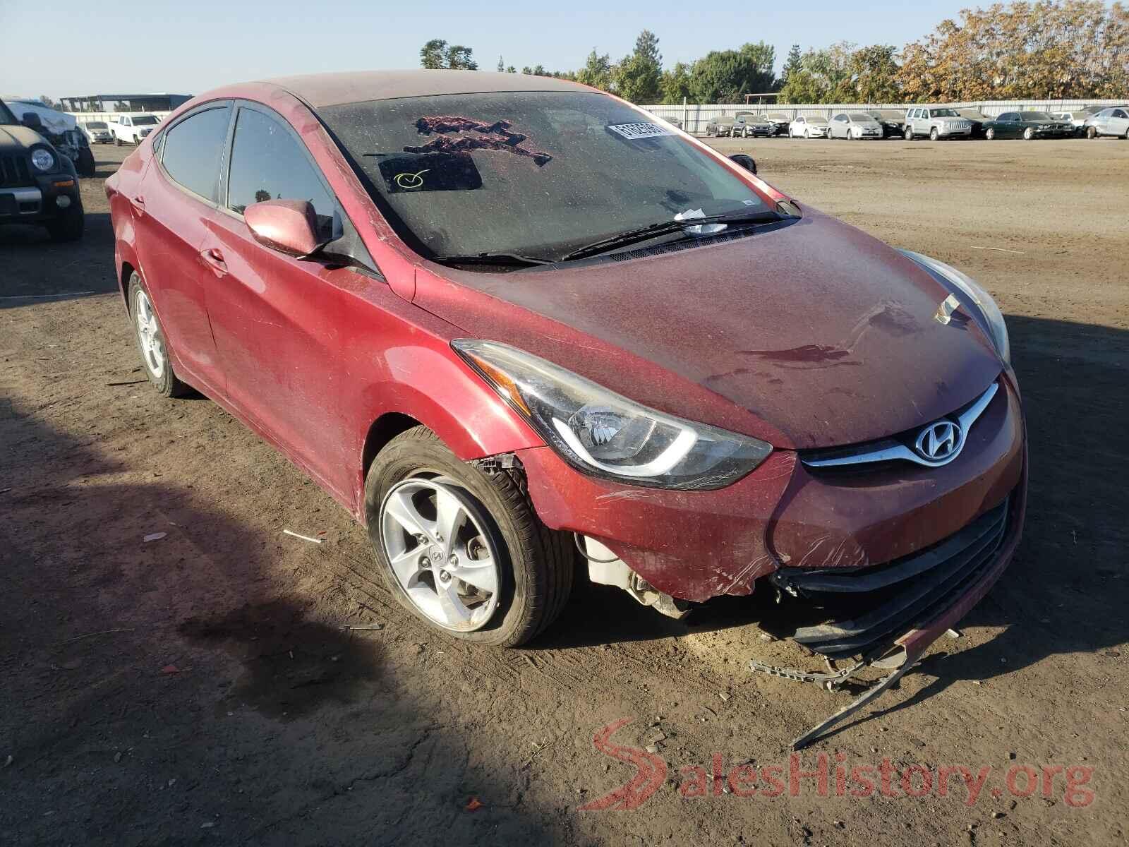 5NPDH4AE5GH697416 2016 HYUNDAI ELANTRA