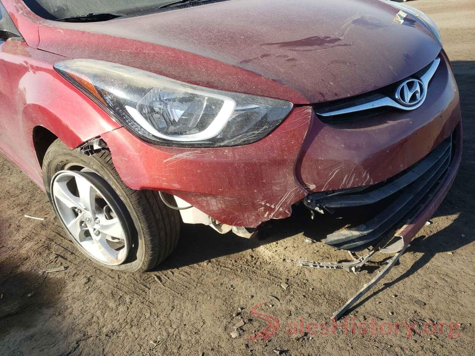 5NPDH4AE5GH697416 2016 HYUNDAI ELANTRA