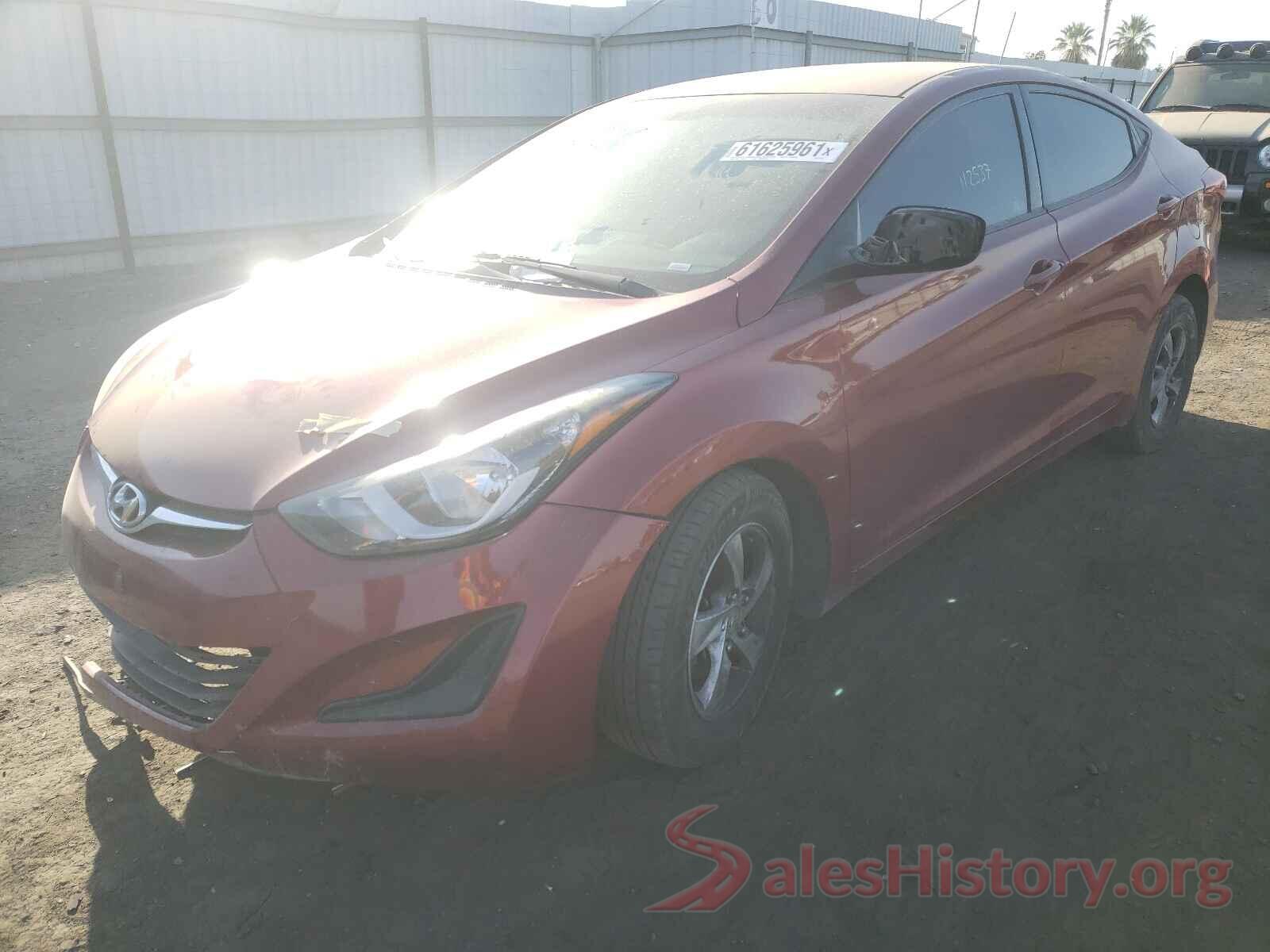 5NPDH4AE5GH697416 2016 HYUNDAI ELANTRA