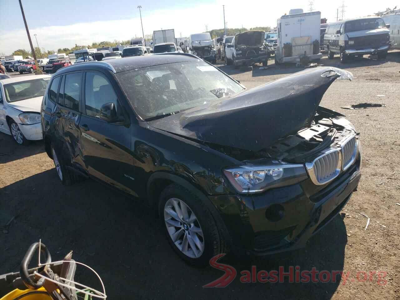 5UXWX9C39H0W77493 2017 BMW X3