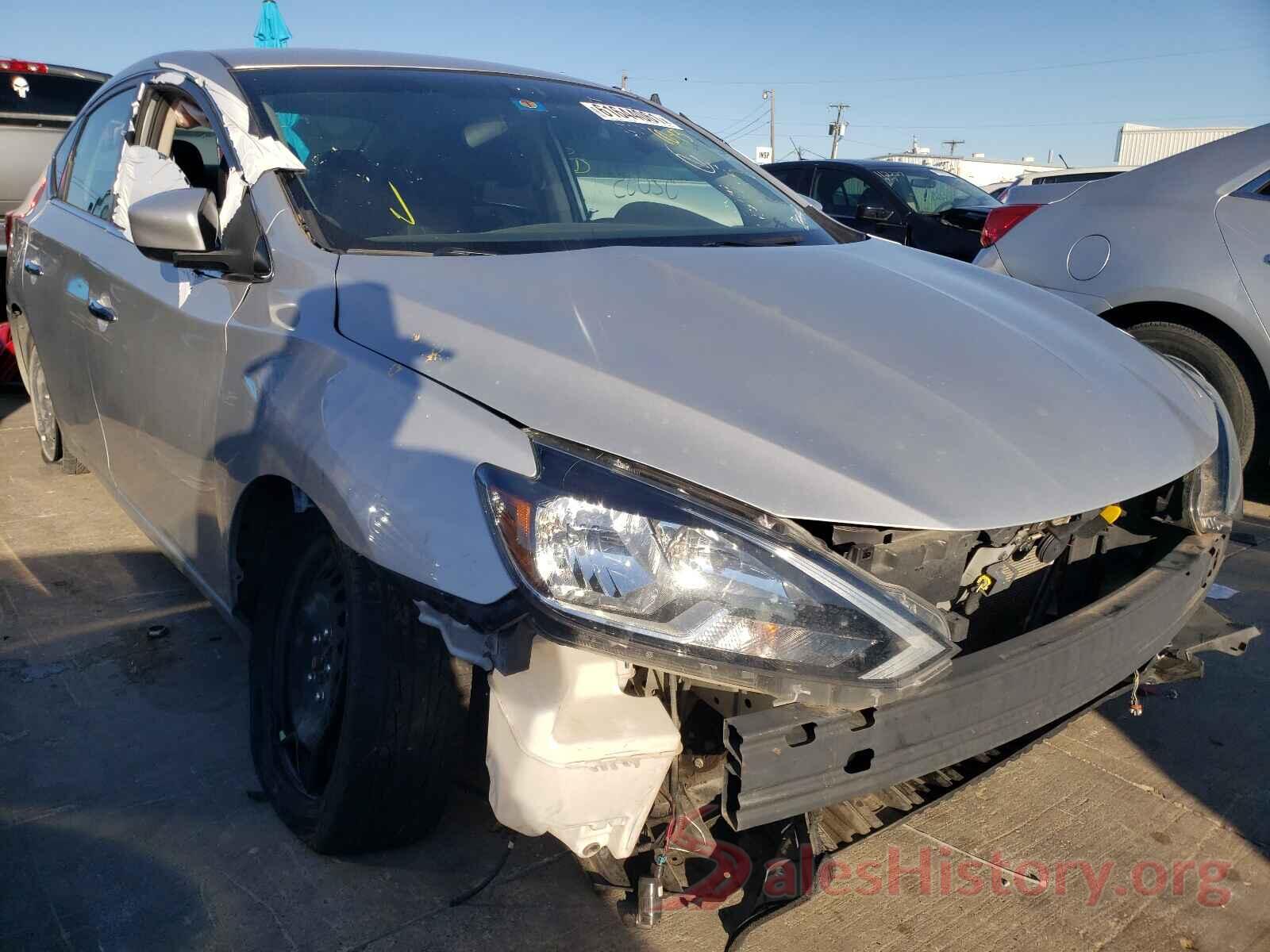 3N1AB7APXKY227324 2019 NISSAN SENTRA