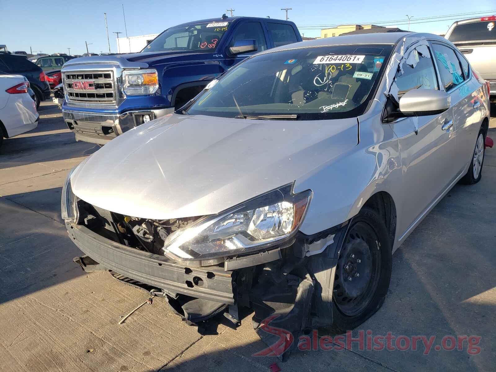 3N1AB7APXKY227324 2019 NISSAN SENTRA