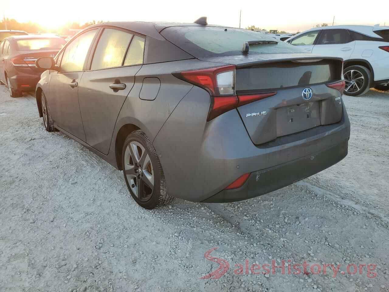 JTDKARFU0K3073567 2019 TOYOTA PRIUS