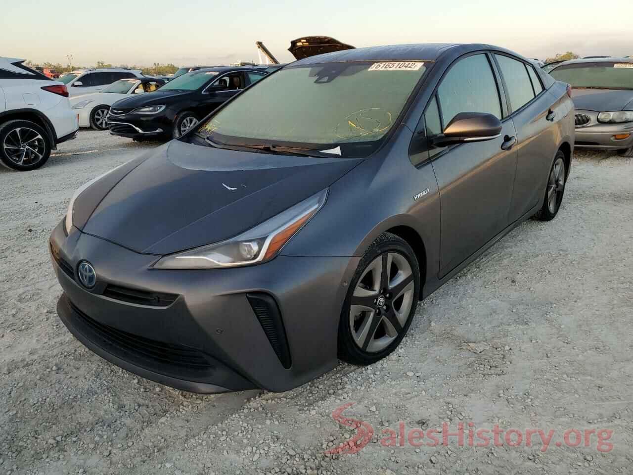 JTDKARFU0K3073567 2019 TOYOTA PRIUS