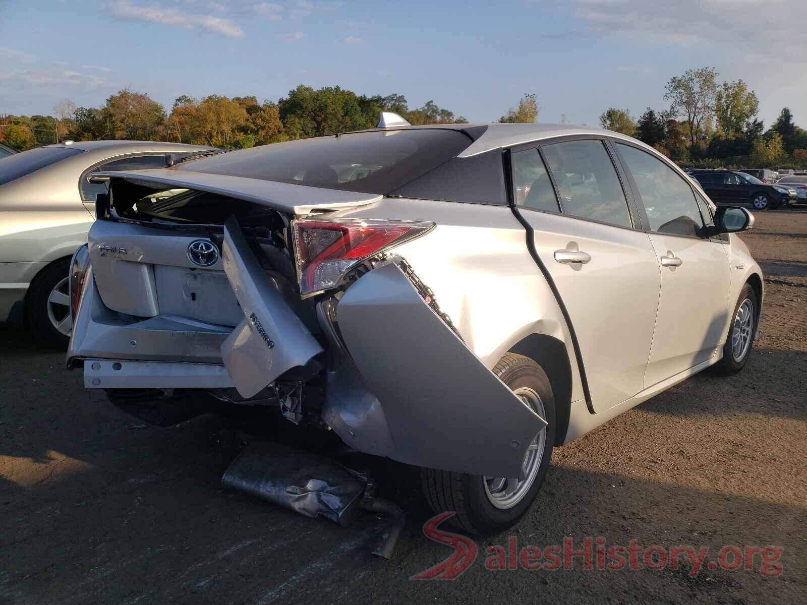 JTDKARFU6G3004793 2016 TOYOTA PRIUS