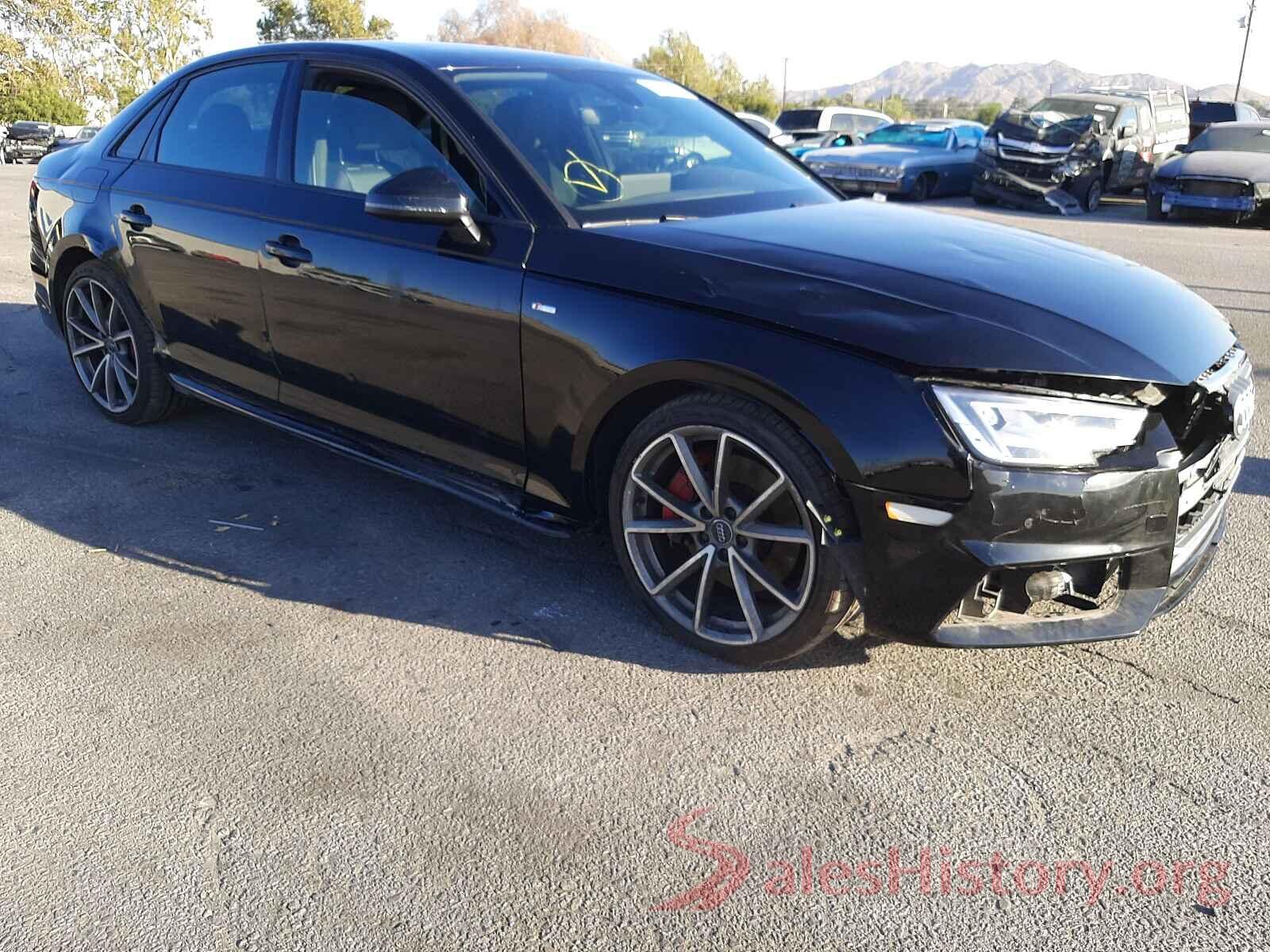 WAUENAF4XJA100784 2018 AUDI A4