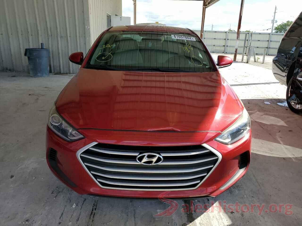 KMHD74LF9HU423244 2017 HYUNDAI ELANTRA