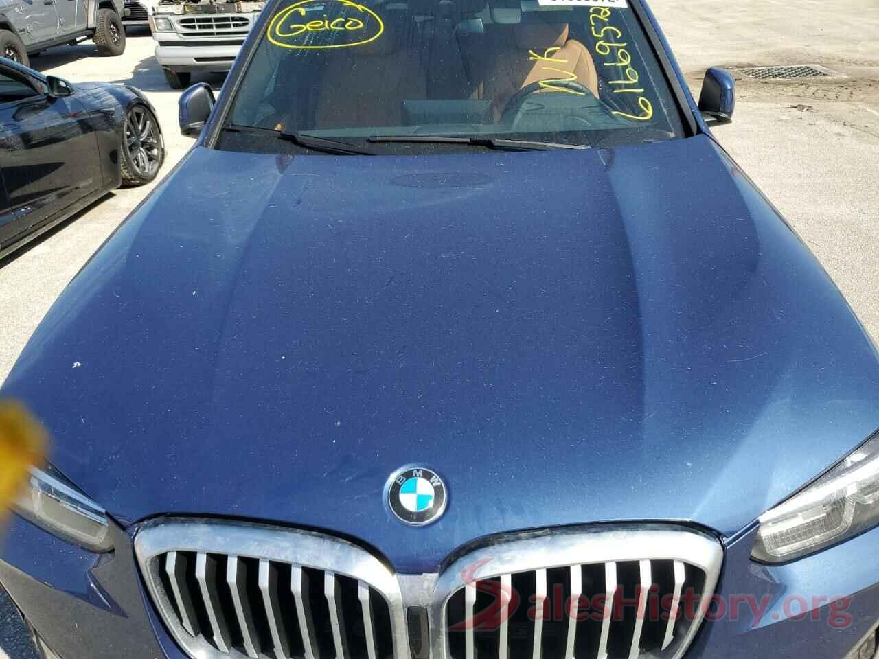 WBX57DP03NN142399 2022 BMW X3