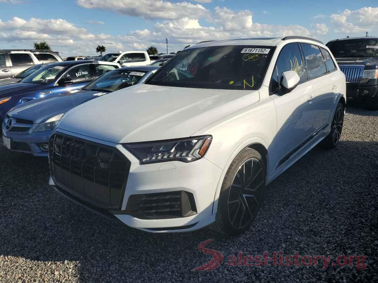 WA1VXBF7XND004598 2022 AUDI Q7