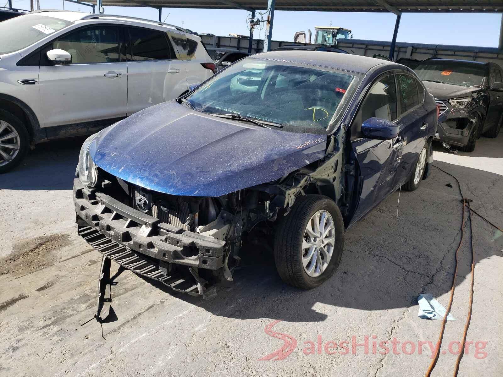 3N1AB7AP0KY219183 2019 NISSAN SENTRA