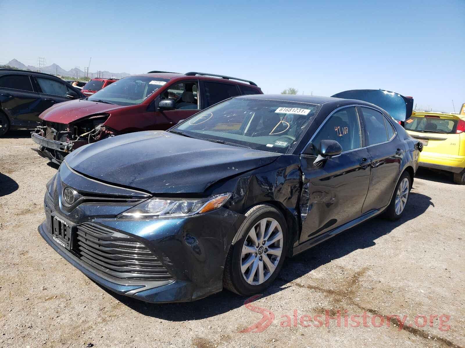 4T1B11HK6KU714420 2019 TOYOTA CAMRY