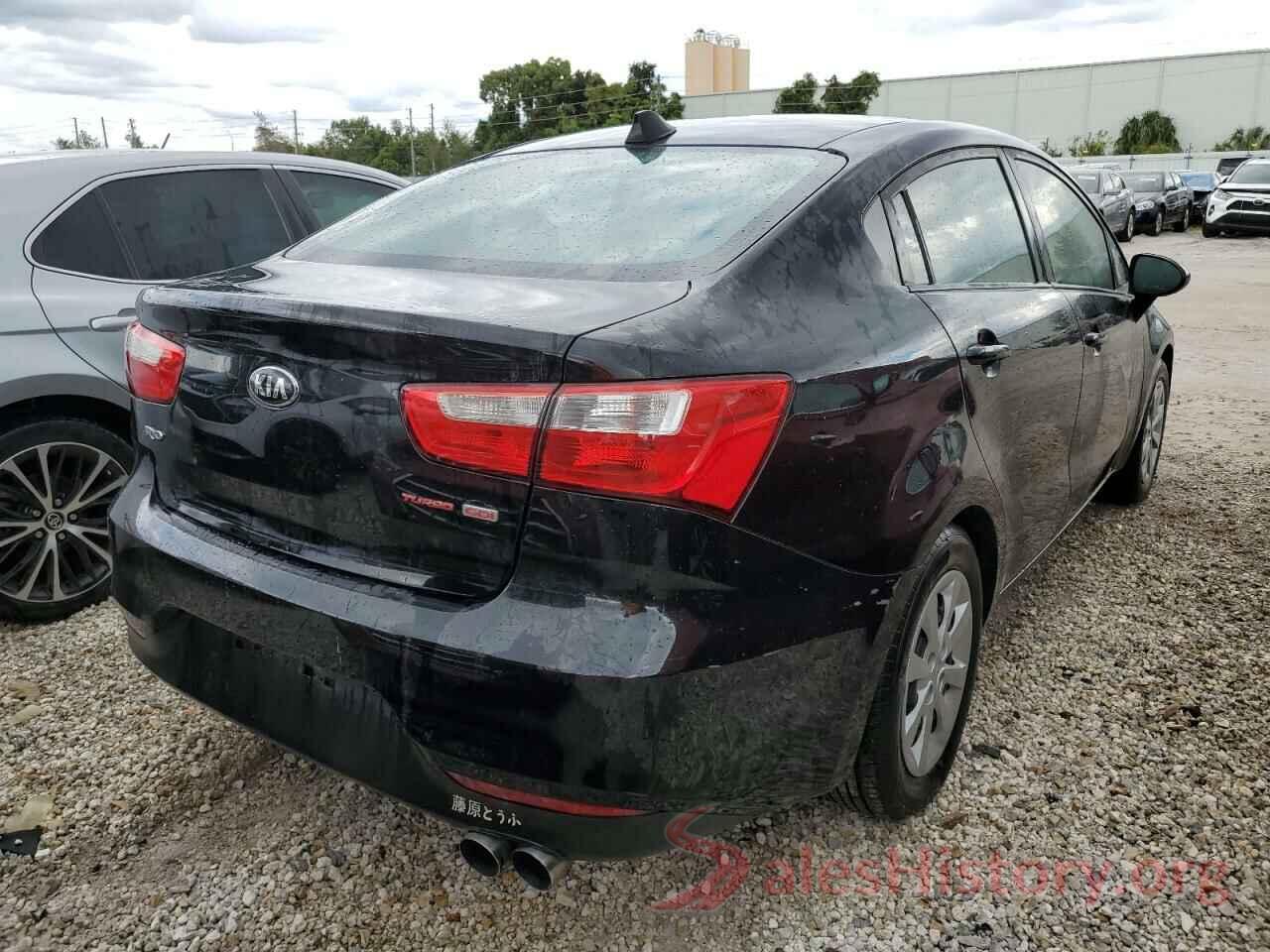 KNADM4A38H6057459 2017 KIA RIO